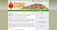 Desktop Screenshot of energywoodstore.it