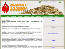 Tablet Screenshot of energywoodstore.it